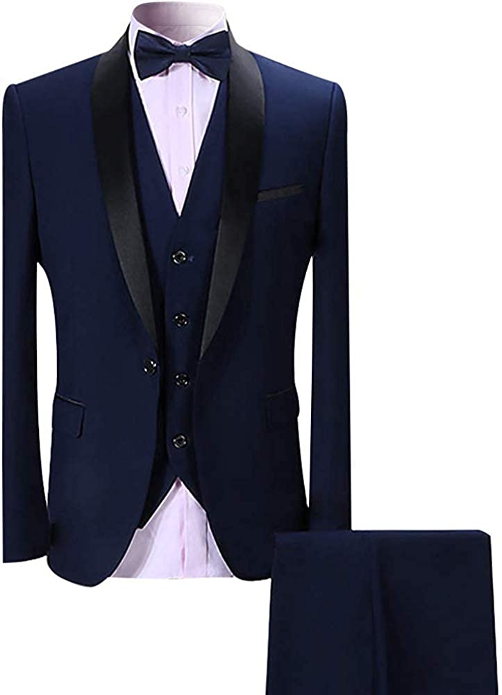 Dhingra Men's Slim Fit Tuxedo Suit